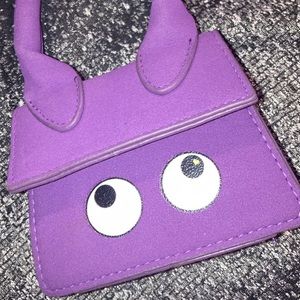 Mini purple purse
